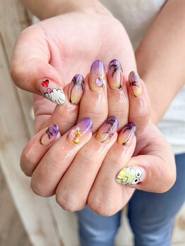 テラス(TERRACE)/パームツリーネイル