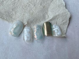 インクもやもやニュアンス