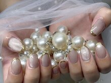 マイネイルプラス 野江内代(my nail plus)/マグネットミラーフレンチ