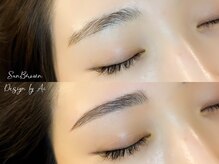 サンブラウン(SUN BROWN)/eyebrow design by Ai