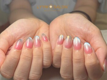 リームサロン 池袋店(LYYM SALON)/オーロラグラデーションネイル