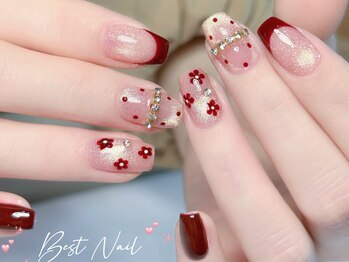 ベストネイル 渋谷109前店(Best Nail)/フラワーネイル
