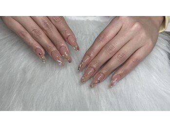 ストーン付け放題チップ長さだし