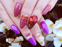 フラッシュネイル フレンテ西宮店/除去付デザイン定額コ-ス◇