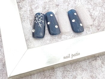 ネイルパティオ 浦和店(nail patio)/雪の結晶ネイル ¥9,980