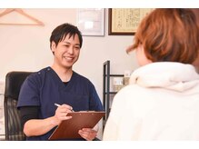 亀田ここらく整骨院 整体院の雰囲気（カウンセリングと検査を大事にし痛みの原因を正確に見つけます。）