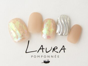 ローラポンポニー(Laura pomponnee)/4月新作デザイン「Stripe.」