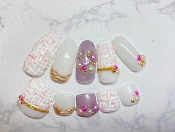 ネイルサロン 爪/冬ネイル