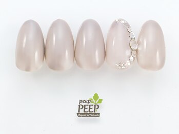 ピッピ 白金台店(peep PEEP)/ワンカラー+選べる1本アート