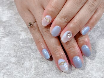 エシンネイルアート 池袋(Eshin nailart)/シンプルコース♪片手2本ずつ