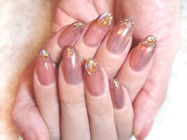 アイスストーン韓国ネイル