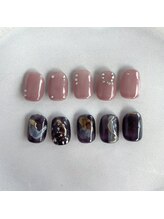 プリュネ(Prune)/ピンク/パープル・ニュアンス