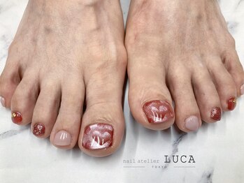 ネイルアトリエルカ(nail atelier LUCA)/M-33 ハートマグネットネイル