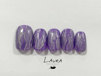 ローラポンポニー(Laura pomponnee)/COOL PINK&COOL PURPLE