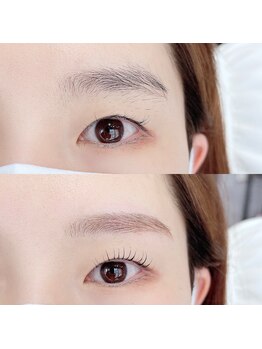 ありる/眉毛とまつげパーマ