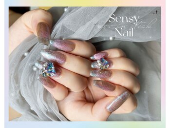 センシー ネイル スタジオ(Sensy Nail Studio)/チップ長さ出しネイル