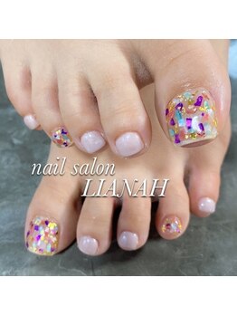 リアンナ アンド アイシンスタジオ &nbsp;甲府店(LIANAH&EYE SSIN STUDIO)/フットネイル
