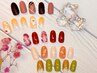 *【当店人気NO.１！】オフ込み◇シンプルアート定額デザイン