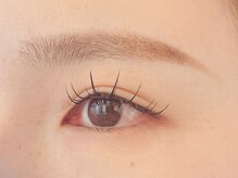 八戸根城店　大人のマツエク・まつげパーマ・眉毛専門店　TRANSIT K【トランジットK】の雰囲気（まつげパーマとマツエクでワンホンまつげ）