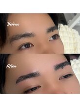 エムズアイブロウ 大和西大寺(M’sアイブロウ)/メンズハリウッドブロウリフト