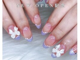 マーブルネイル/ハートネイル