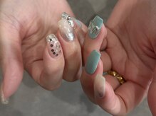 ウィズ 神戸(with)の雰囲気（ブルー/ホロ/ミラー/ぷっくり/フィルインオフ）