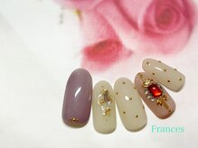 フランセス(Frances)/ビジューネイル