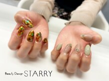 スターリー(STARRY)/アシンメトリー　ブラウン