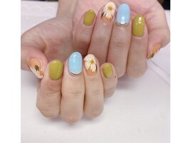 フラワーネイル