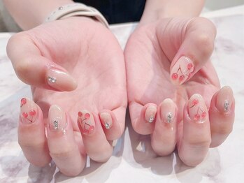 ラルネイル 大宮(Lull. nail)/#さくらんぼネイル