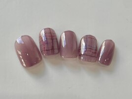 落書きチェックシンプル ¥7000