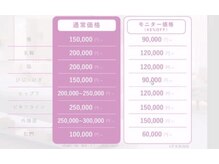 エステティック パール 名駅店/ローマピンクモニター募集中！