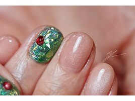 メロンソーダネイル