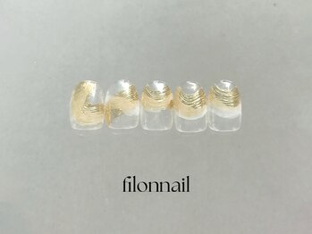 フィロンネイル 吉祥寺店(filonnail)/定額クリアニュアンス
