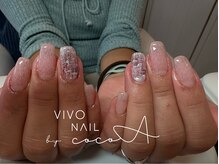 ココア(cocoA)/ツイードネイル