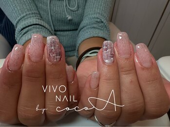 ココア(cocoA)/ツイードネイル