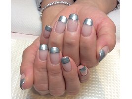 ～メタリックシルバーフレンチ～