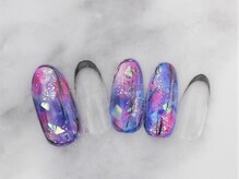 ネイルサロンセレーネ(Selene)/タイダイネイル