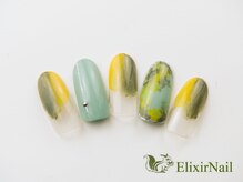 エリクサーネイル 神田(Elixir Nail)/シンプル/クーポン使用