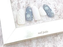 ネイルパティオ 浦和店(nail patio)/雪の結晶ネイル ¥9,980