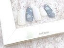 雪の結晶ネイル ¥9,980