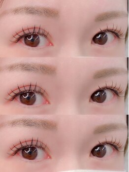 アネラ(ANELA)の写真/<リピーター続出>大人気の束感まつ毛で今っぽい目元に◎メイクは勿論,すっぴんでも馴染む自然&上品な目元に