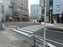 カヨン 五反田店(cayon)/大通りまで来たら右へ曲がります