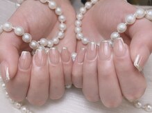 クローバーネイル 北浦和店/カラーフレンチ¥6300 