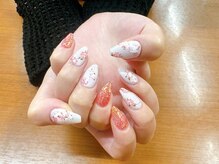 エーナイン イオン一関店/中華風推し活ネイル