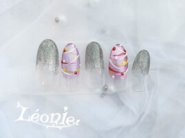 ヨーヨーデザインネイル