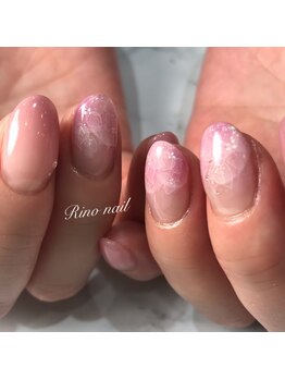 リノ ネイル(Rino nail)/紫陽花ネイル