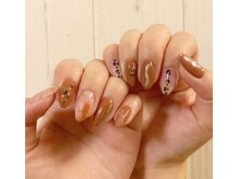 エイミー(eimy)/leopard nail