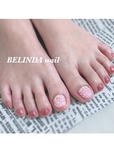 ベリンダネイル(BELINDA Nail)/フット親指アート