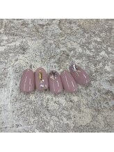 ベーシック ネイルウィザードアカデミー 麻布十番店(Basic×NailWizardAcademy)/【定額Season】Winterデザイン